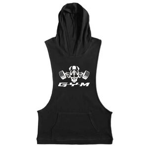 Mens Sleeveless Hoodie