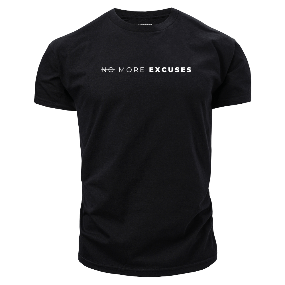 Men's NO MORE EXCUSES T-shirt