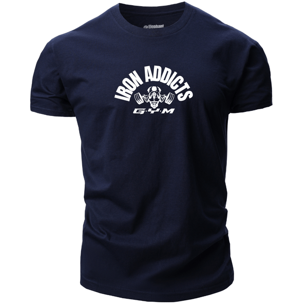 Elephant IRON ADDICTS Graphic Tees