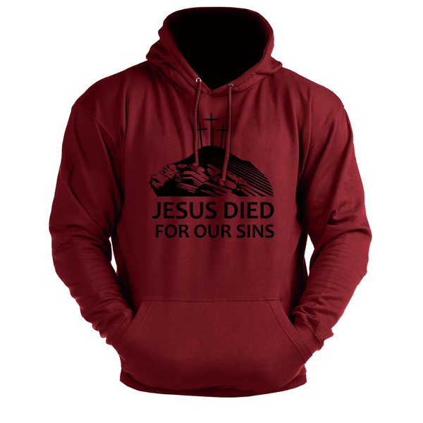 JESUS DIED FOR OUR SINS - Men's Hoodie