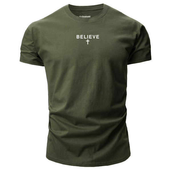 Men's BELIEVE CROSS T-shirt