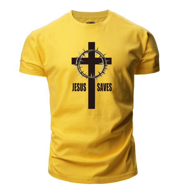 JESUS SAVES CROSS Graphic T-shirt