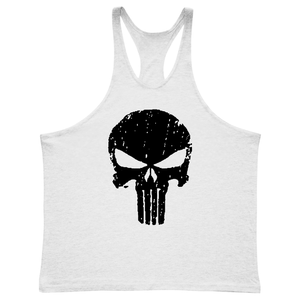 Men's Skull Graphic Gym Tank Tops