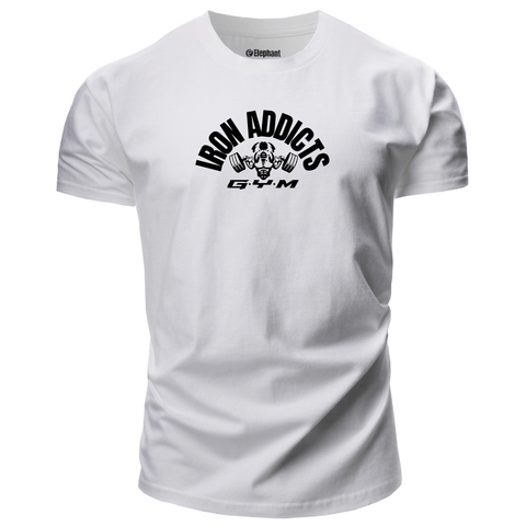 Elephant IRON ADDICTS Graphic Tees