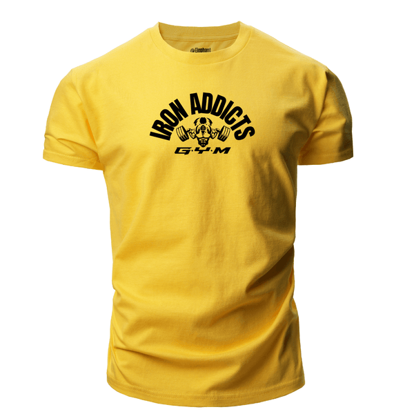 Elephant IRON ADDICTS Graphic Tees