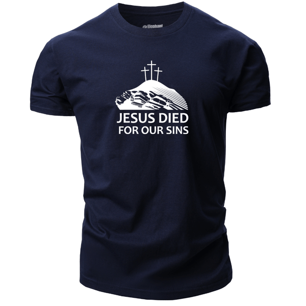 JESUS SAVED FOR OUR SINS Graphic T-shirt for Men