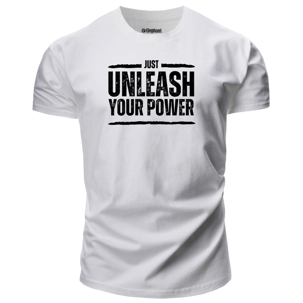 Men's JUST UNLEASH YOUR POWER T-shirt