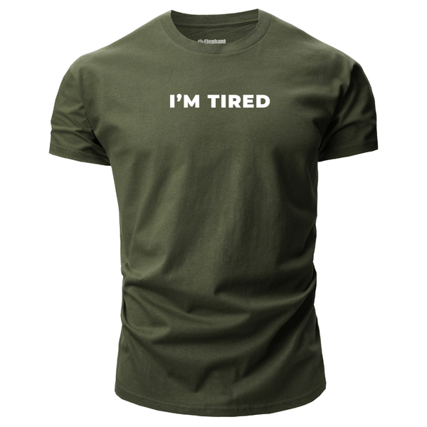 I'M TIRED Men's Cotton Tees