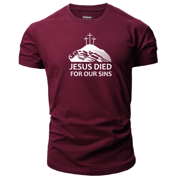 JESUS SAVED FOR OUR SINS Graphic T-shirt for Men