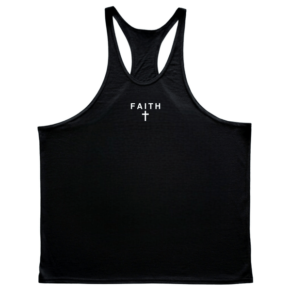 FAITH Cross Workout Stringer Tank Tops