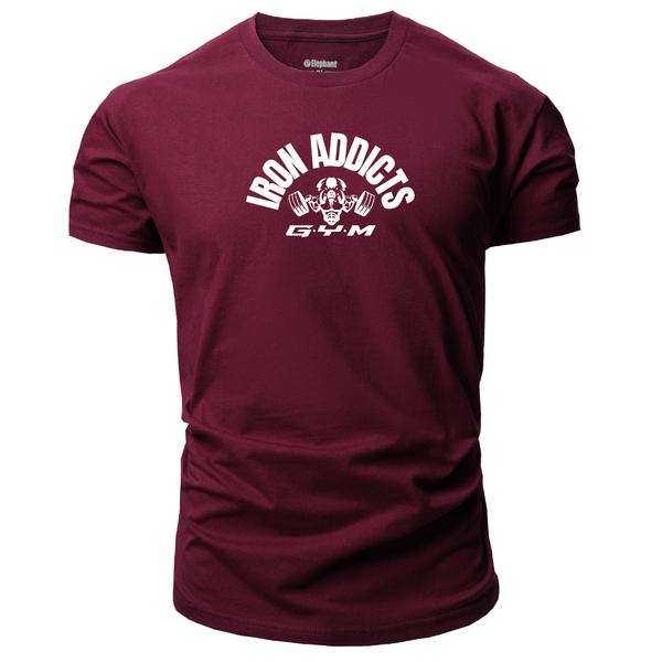 Elephant IRON ADDICTS Graphic Tees