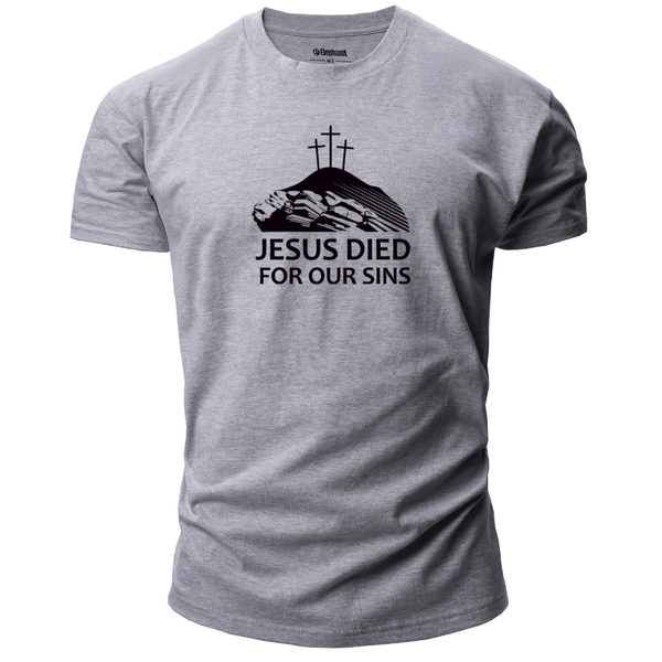 JESUS SAVED FOR OUR SINS Graphic T-shirt for Men