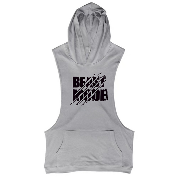 BEAST MODE GYM Sleeveless Hoodie