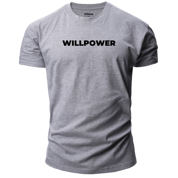 WILLPOWER Men's Cotton Tees