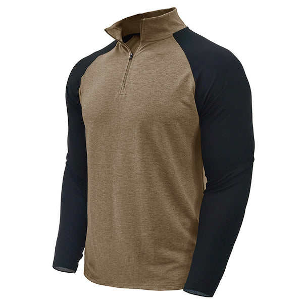 Men's Zip Turtleneck Sweatshirt