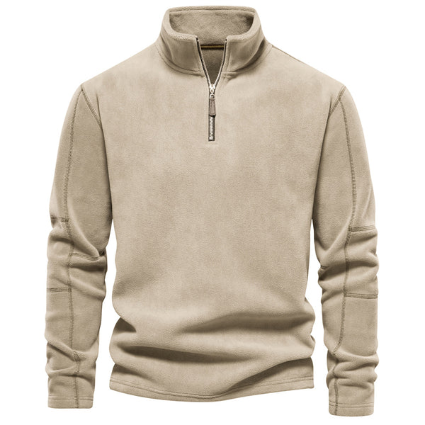 Autumn and Winter New Men's Fleece Sweater