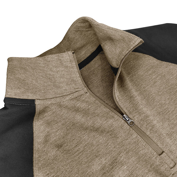 Men's Zip Turtleneck Sweatshirt