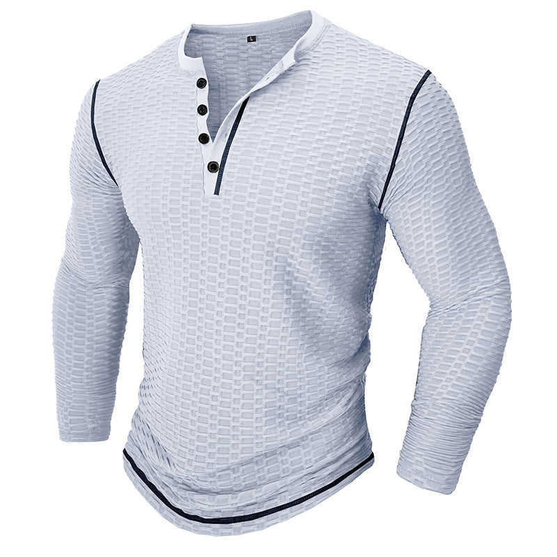 Sports Fitness Slim Fit Breathable Long Sleeves T-Shirt