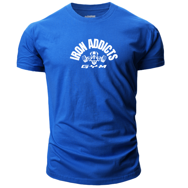 Elephant IRON ADDICTS Graphic Tees