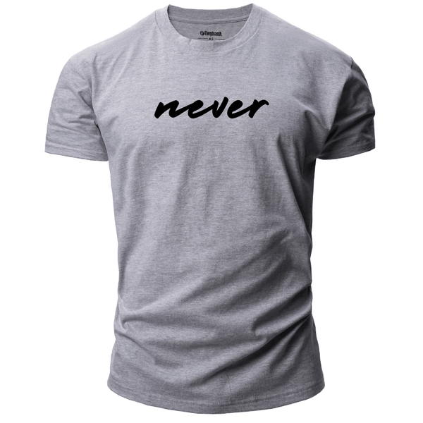 Men's NEVER T-shirt