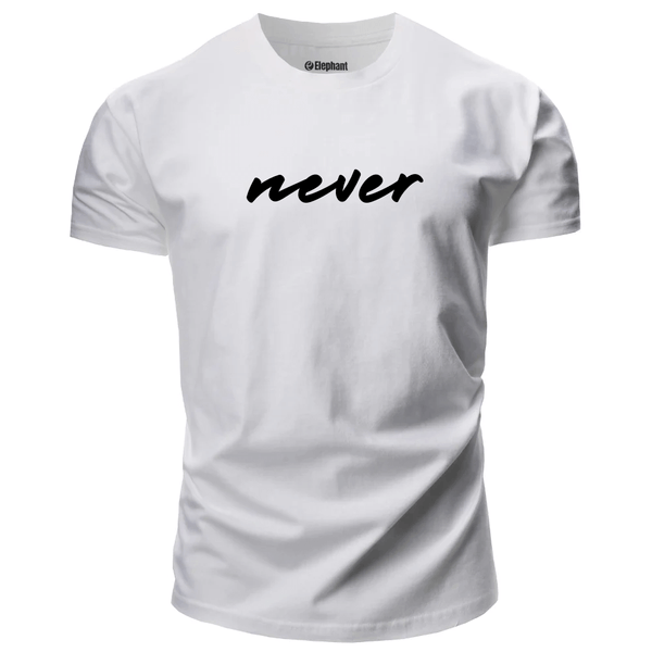 Men's NEVER T-shirt