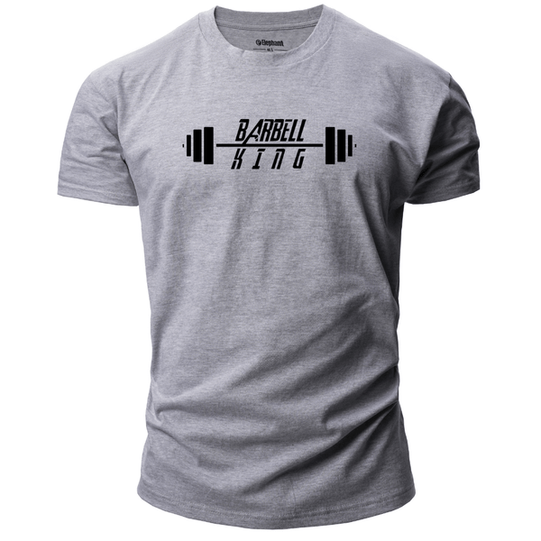 BARBELL KING Graphic Cotton Tees