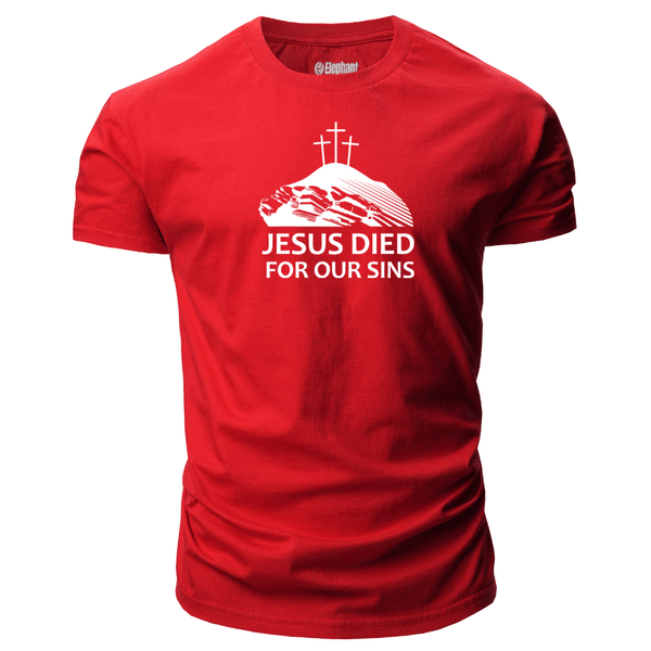 JESUS SAVED FOR OUR SINS Graphic T-shirt for Men