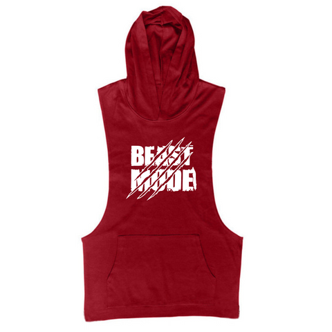 BEAST MODE GYM Sleeveless Hoodie