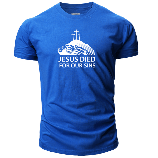 JESUS SAVED FOR OUR SINS Graphic T-shirt for Men